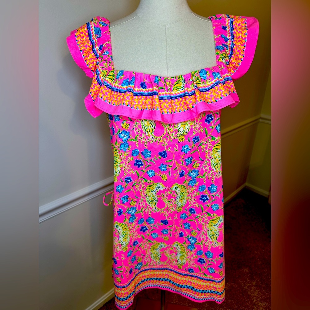 Lilly Pulitzer Zoya Romper, Prosecco Pink, size 14, New with tags!